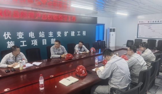 尹展总经理赴新疆若羌重点电网项目开展现场调研
